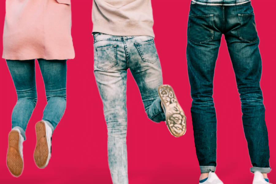 Inclusive school holiday program young people jumping in the air